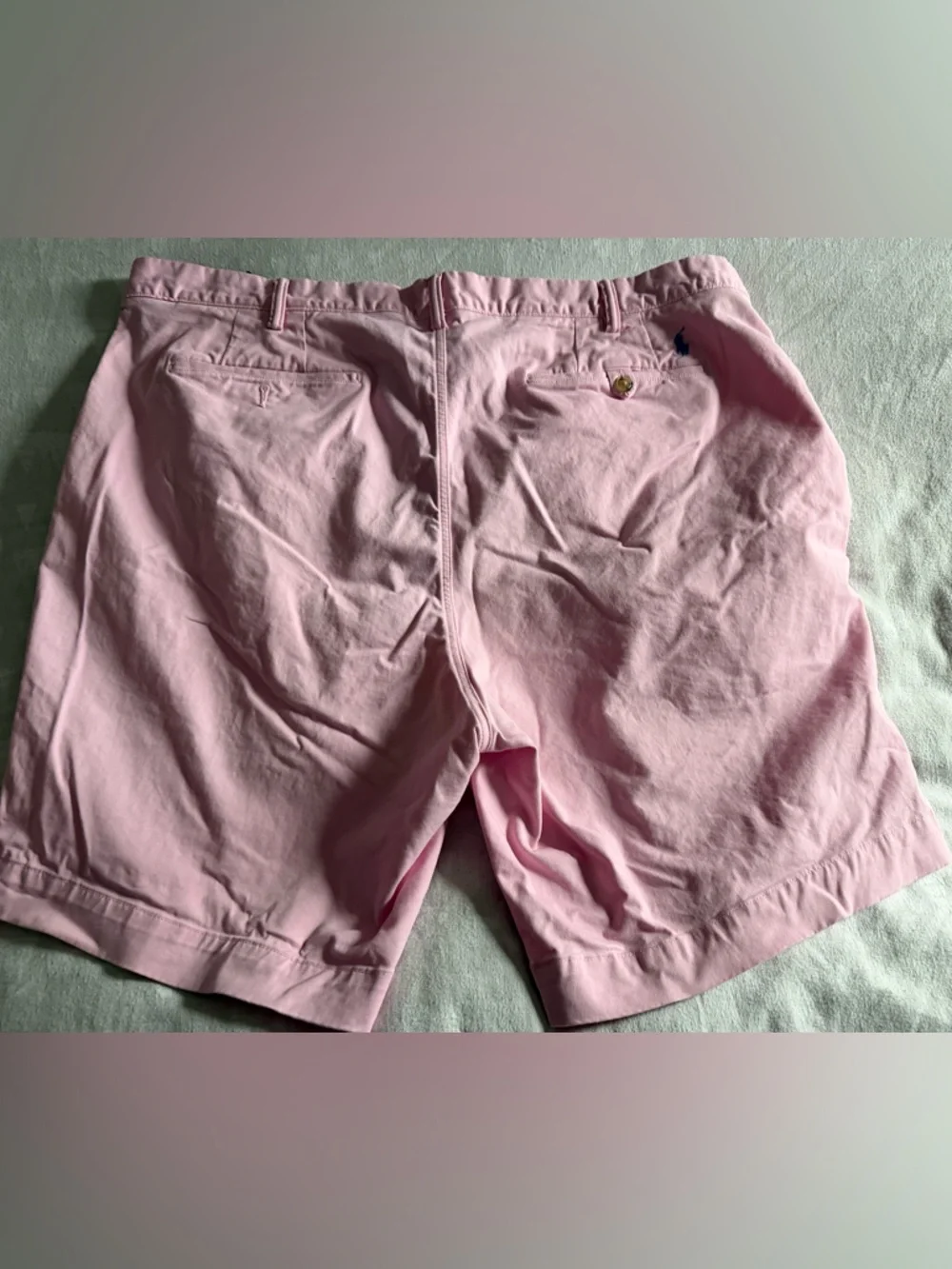 Ralph Lauren mens big and tall stretch cotton classic fit Pink Shorts